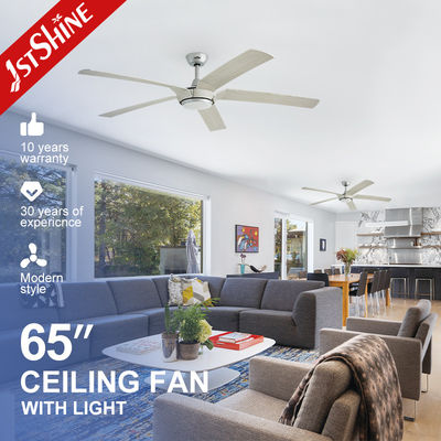 22 inch nhựa đèn LED quạt trần ánh sáng có thể tắt thông minh yên tĩnh động cơ DC