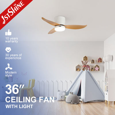 Giá tốt Đèn quạt trần LED 36 inch thân kim loại với điều khiển từ xa và 3 màu ánh sáng trực tuyến