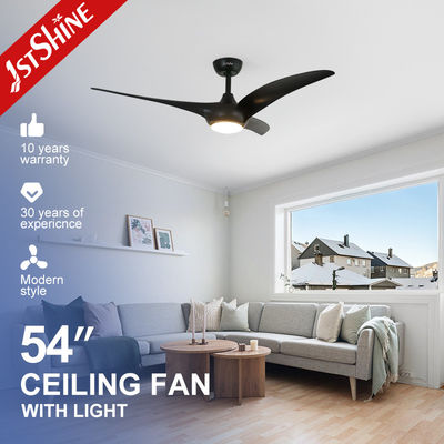Ống quạt trần cánh quạt trang trí với động cơ ABS Blade DC màu đen