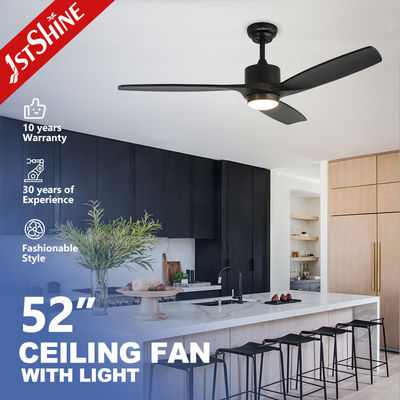Giá tốt 52 inch Solid Wood DC Pure Copper Remote Ceiling Fan Light Lighting Solutions Dịch vụ trực tuyến