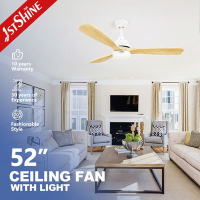 Giá tốt Chuyển đổi điều khiển từ xa 52 Inch đèn LED quạt trần với 3 lưỡi dao rắn và đèn LED trực tuyến