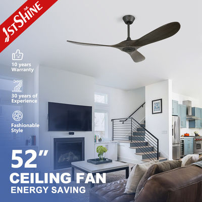 Quạt trần cánh gỗ 52 inch với điều khiển từ xa Nâng cao tính thẩm mỹ cho ngôi nhà của bạn