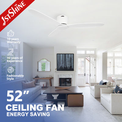 Giá tốt Sự đơn giản 3 Blades Solid Wood App Control Ceiling Fan với động cơ DC đồng tinh khiết 35W trực tuyến