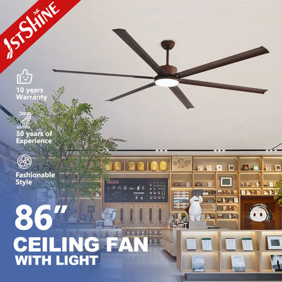 Ventilator trần bằng kim loại với lưỡi nhôm DC Motor khối lượng không khí cao