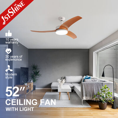 52 Inch Modern Ceiling Fan With Light And DC Motor Cho Phòng ngủ