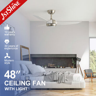 Giá tốt Đèn quạt trần ABS 48 inch với động cơ DC và điều khiển từ xa để làm mát không khí trực tuyến