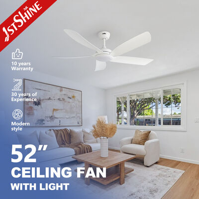 Giá tốt 52 Inch Modern Ceiling Fan with Light Featuring Silent DC Motor and 5 ABS Blades (Động cơ DC im lặng và 5 lưỡi ABS) trực tuyến