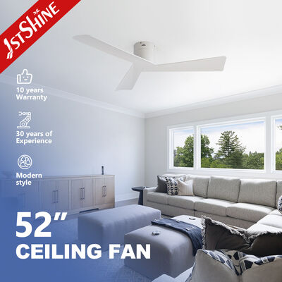 Giá tốt 52 Inch Low Profile Ceiling Fan với DC Motor và Flush Mounted Design cho trần nhà thấp Trực tuyến